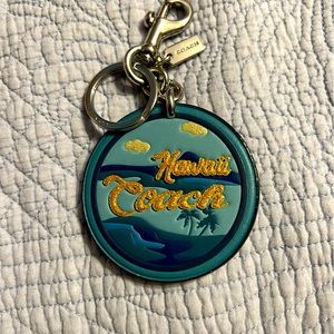 COACH Hawaii Coastal KEY FOB & BAG CHARM